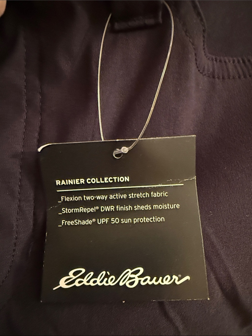 Eddie Bauer Black Women's Performance Shorts rainier short - Picture 9 of 10